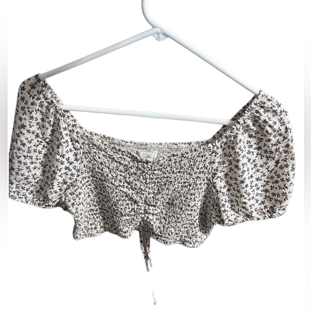floral croptop